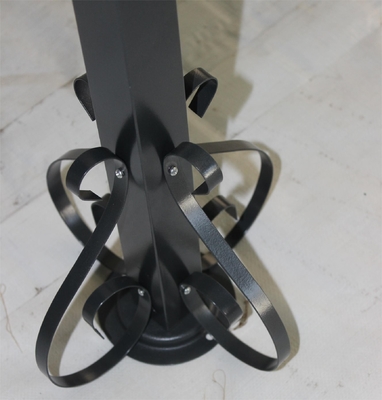 3*4*2.5M Conchiglie metalliche esterne Ombra da sole Gazebo da giardino con ombrello