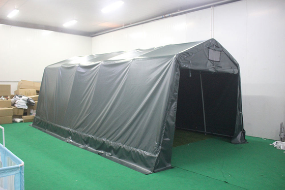 Tipo metallico Metallo PVC pieghevole Bicicletta capanno riparo copertura di stoccaggio per Carport pieghevole