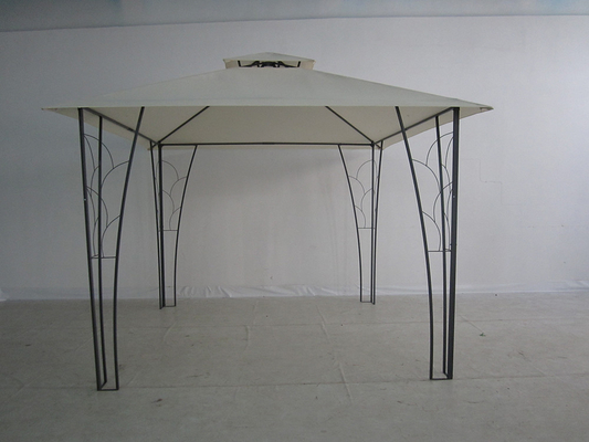 3*3M Double Top Pergola Gazebo Metallico Decorato Ideale per matrimoni ed eventi