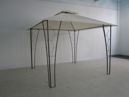 3*3M Double Top Pergola Gazebo Metallico Decorato Ideale per matrimoni ed eventi