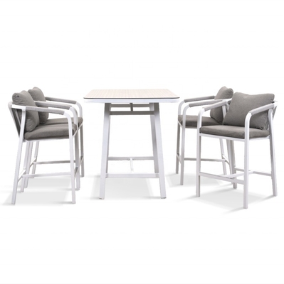 Set di giardino specifico Divano in rattan in alluminio Moderno design