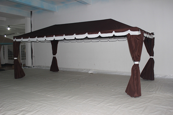 Park Leisure 3*6M Protezione solare in alluminio Casual Pop Up Gazebo Con Mosquito Net Sidewall