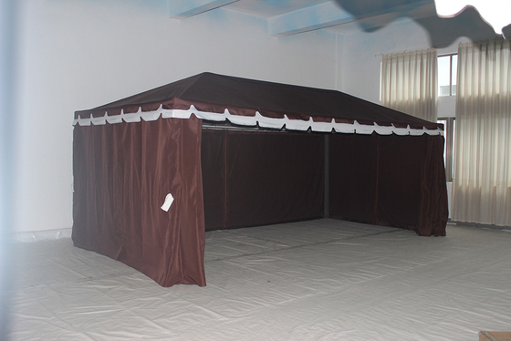 Park Leisure 3*6M Protezione solare in alluminio Casual Pop Up Gazebo Con Mosquito Net Sidewall