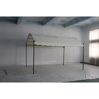 Non rivestito di acciaio chiuso moderno impermeabile barbecue esterno campeggio patio solar gazebo