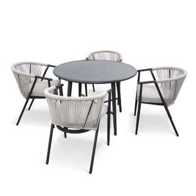 Soggiorno Cornice in alluminio Mobili da giardino per l' esterno Divano di rotino Set con Set Bistro