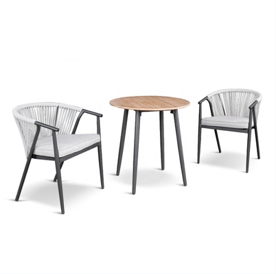 Soggiorno Cornice in alluminio Mobili da giardino per l' esterno Divano di rotino Set con Set Bistro
