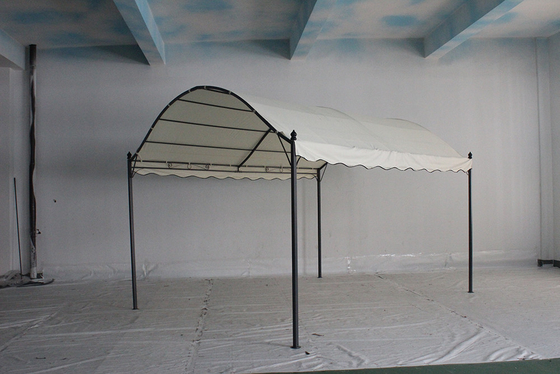 Non rivestito di acciaio chiuso moderno impermeabile barbecue esterno campeggio patio solar gazebo