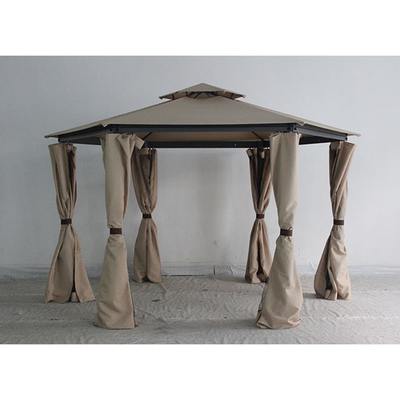 2*2*2.8M Gazebo rivestito in PVC con tenda e zanzariera dai migliori produttori di gazebo