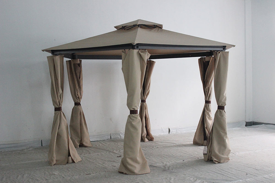 2*2*2.8M Gazebo rivestito in PVC con tenda e zanzariera dai migliori produttori di gazebo