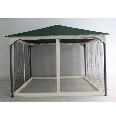 Cornice pieghevole Da esterno Gazebo tela Canopy sostituzione copertura con zanzariera