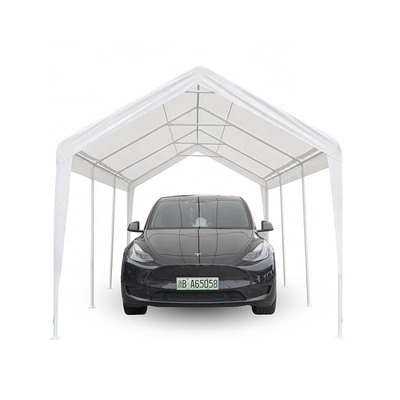 Canopy di parcheggio con copertura solare rivestita in polvere per la protezione dei veicoli e della protezione solare