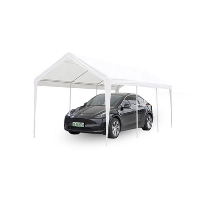 Canopy di parcheggio con copertura solare rivestita in polvere per la protezione dei veicoli e della protezione solare