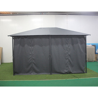 Tenda per attività in giardino all'aperto con chiusura e ombrello pieghevole