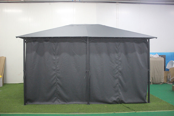 Cornice con rivestimento PA Cortile di sostituzione Gazebo Canopy Ombre di sole Polyester Padiglione Cupola