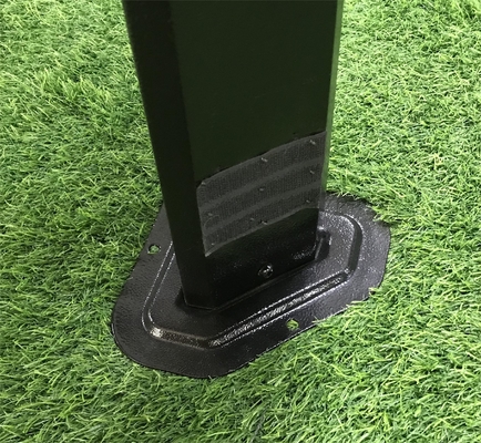 3X3.65X2.73M Gazebo esterno in metallo a doppio capo per utensili da giardino con alberato