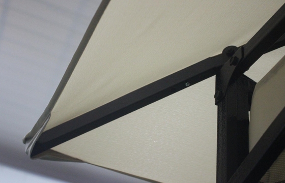 3x3x2.7M Gazebo esterno in acciaio a doppio tetto per patio Canopy Party Santuario all'aperto