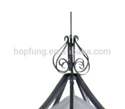 Popolare pergola da giardino a tetto singolo da 3*3*2.65m con design decorativo di lusso e arbor
