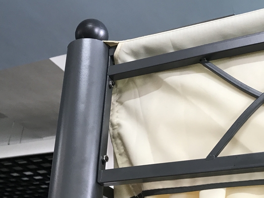 Canopy e strutture da giardino all'aperto 3X3X2.75M Gazebo con costruzione di reti