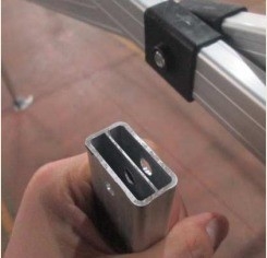 Mobili per esterni Tenda pieghevole in alluminio con telaio in alluminio e zanzariera