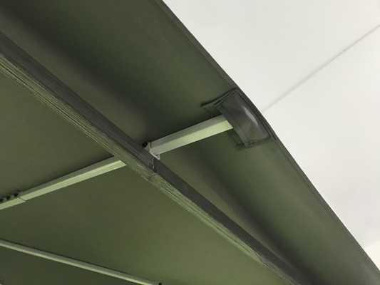 Tenda di gazebo in alluminio con pareti laterali in poliestere 3X3X2.57M per protezione impermeabile