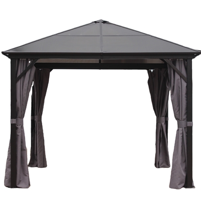 Acqua resistente portatile Alu. Gazebo Tenda PC Board Outdoor Gazebo Canopy Shelter 3X3X2.6M