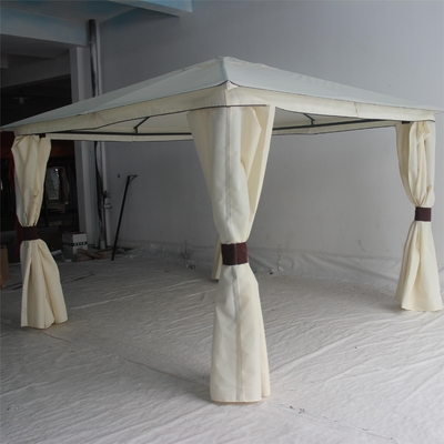 Tenda per giardino impermeabile esterno pergola a pareti sovrastanti con telaio in acciaio resistente