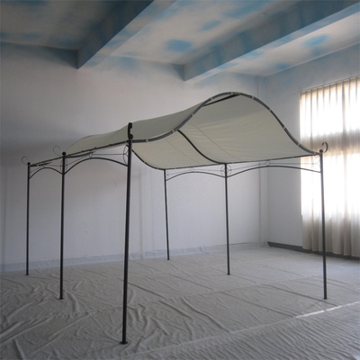 Elegante tenda pergola con canopy giardino all'aperto con stile moderno e legno di abete