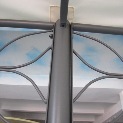 Elegante tenda pergola con canopy giardino all'aperto con stile moderno e legno di abete