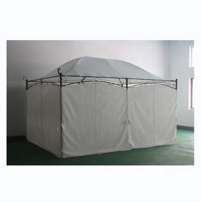 Metallo e abete di cicerone Canopy giardino tenda pergola schermo con cornice resistente alla ruggine