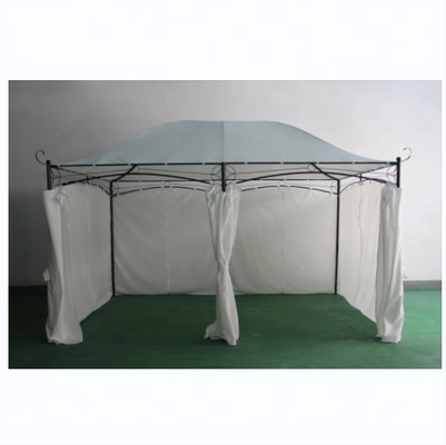 Metallo e abete di cicerone Canopy giardino tenda pergola schermo con cornice resistente alla ruggine