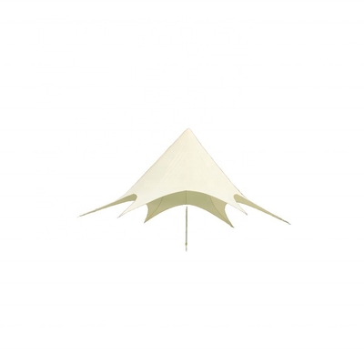Tenda di stelle esterna su misura rivestita in polvere per ombra di spiaggia Canopy del padiglione dei cieli