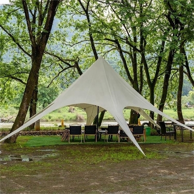 Tenda di stelle esterna su misura rivestita in polvere per ombra di spiaggia Canopy del padiglione dei cieli