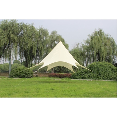 Tenda di stelle esterna su misura rivestita in polvere per ombra di spiaggia Canopy del padiglione dei cieli