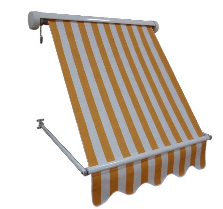 2*1,5m tipo braccio oscillante Ombra solare con materiale da vela in poliestere