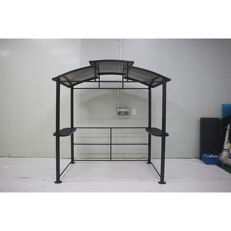 Barbecue a grill pieghevole Tenda padiglione per rifugio all'aperto Canopy 2.36*1.52*2.36M Barbecue