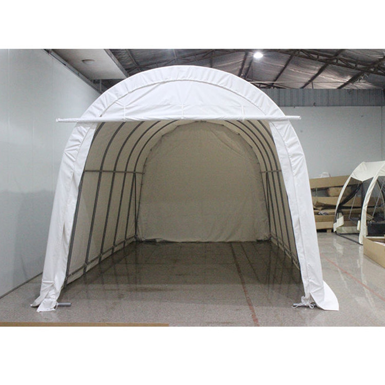 Pareti laterali rimovibili Porte pesanti Carport per campeggio e cortile 400*730*330cm