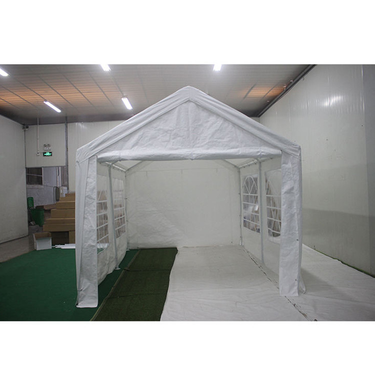 Materiale PE e telaio in alluminio 300*400cm Garage portatile per protezione contro tutte le intemperie