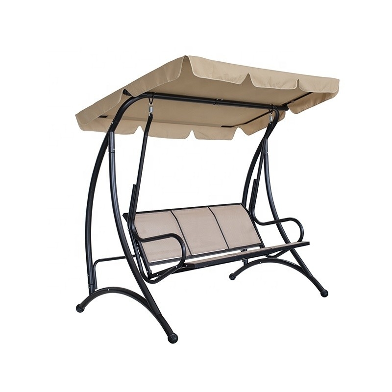 Modern Garden Patio Swing Chair con baldacchino Pergola Gazebo Outdoor Cushioned Letto a panca