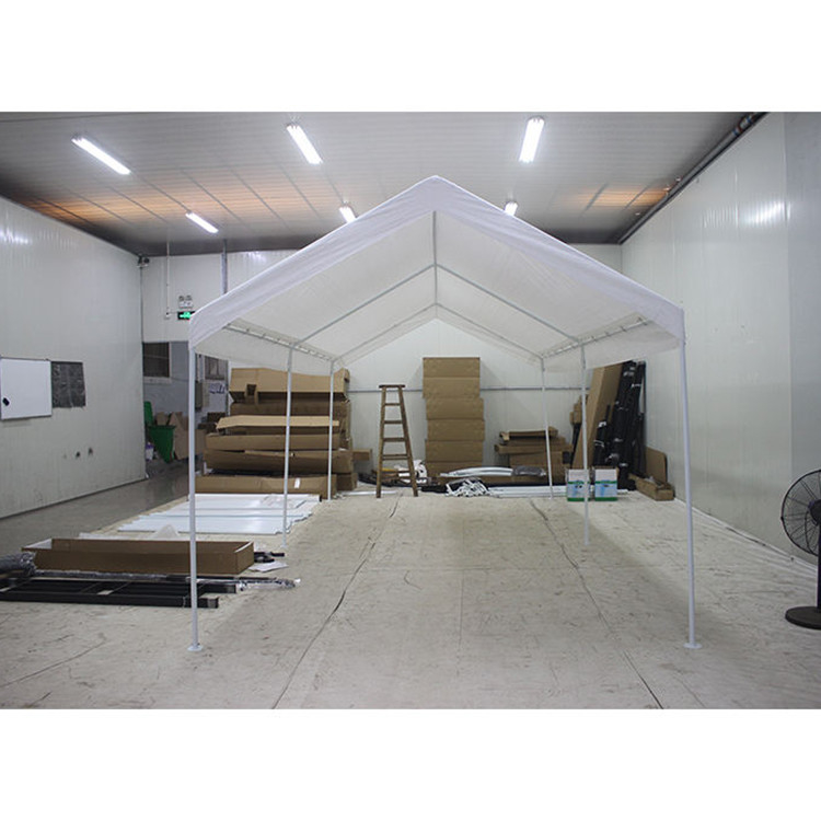 Facile da assemblare Cortile esterno Carport Garage per auto rifugio e stoccaggio