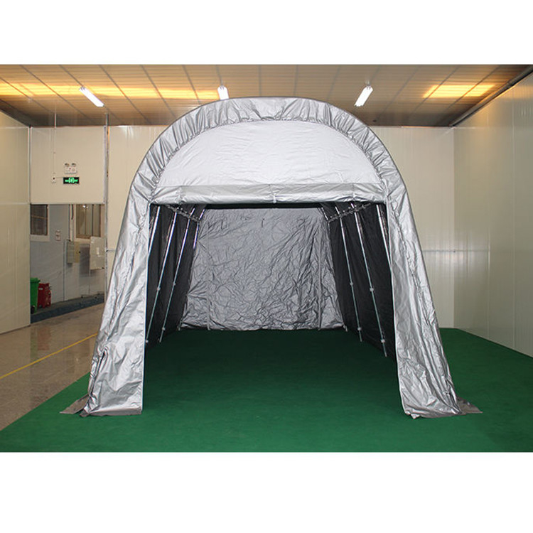 CP025 Tipo metallico Metallo impermeabile resistente all'acqua Rifugio auto Carport coperture per giardino