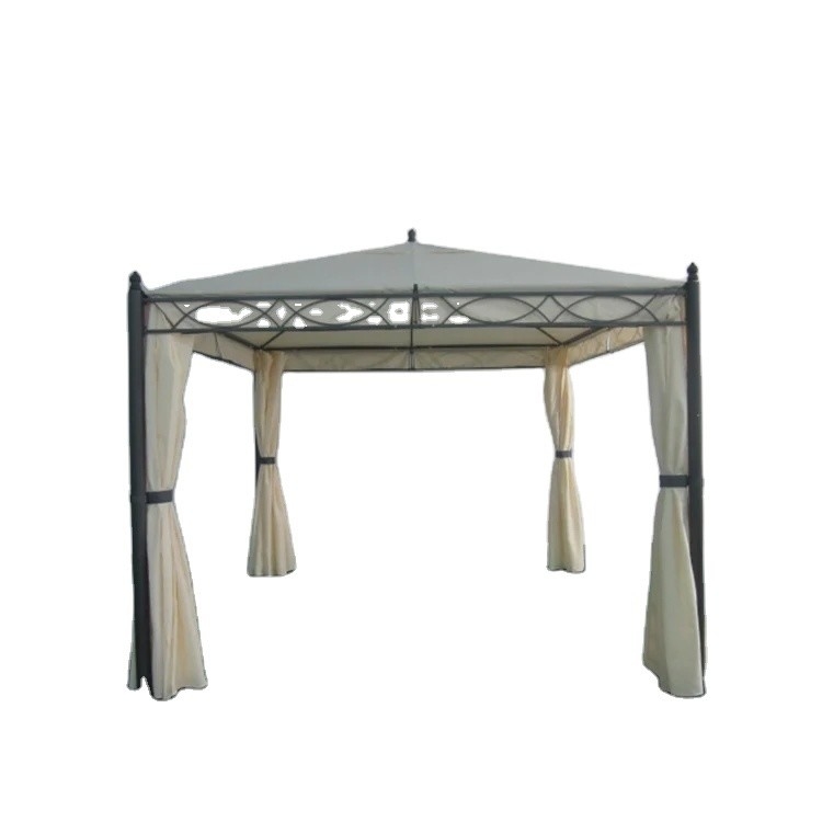 PA rivestito 3*3*2.75m Grade Canopy e strutture di giardino pieghevoli Gazebo con rete