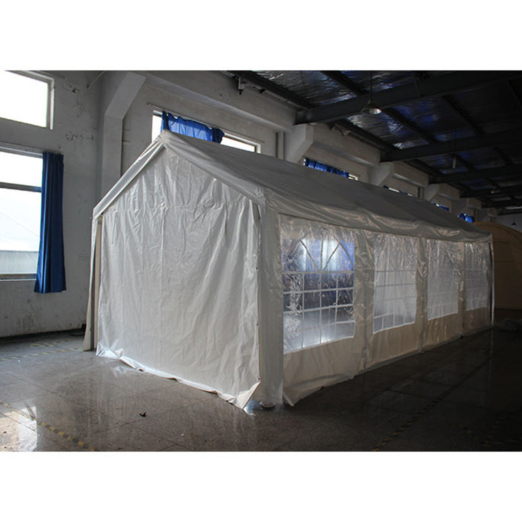 Facile installazione Cornice di metallo Garage Carport esterno per rifugio e stoccaggio auto