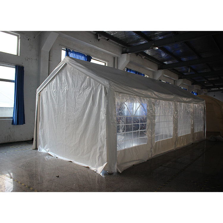 Metallizzata Verde In superficie impermeabile 11*25M Carport per eventi commerciali Party Show