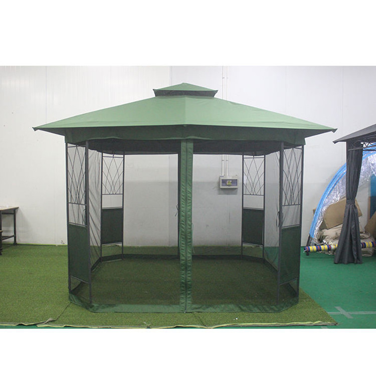 Barbecue all'aperto Tenda da giardino Canopy Cover sostitutivo per la produzione impermeabile Gazebo in acciaio
