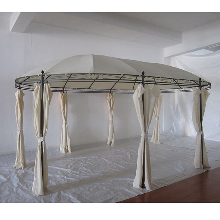 Gazebo in acciaio robusto 3.5*5.3M per pacchetto esterno Dimensione 204*38.5*22.5cm Design elegante