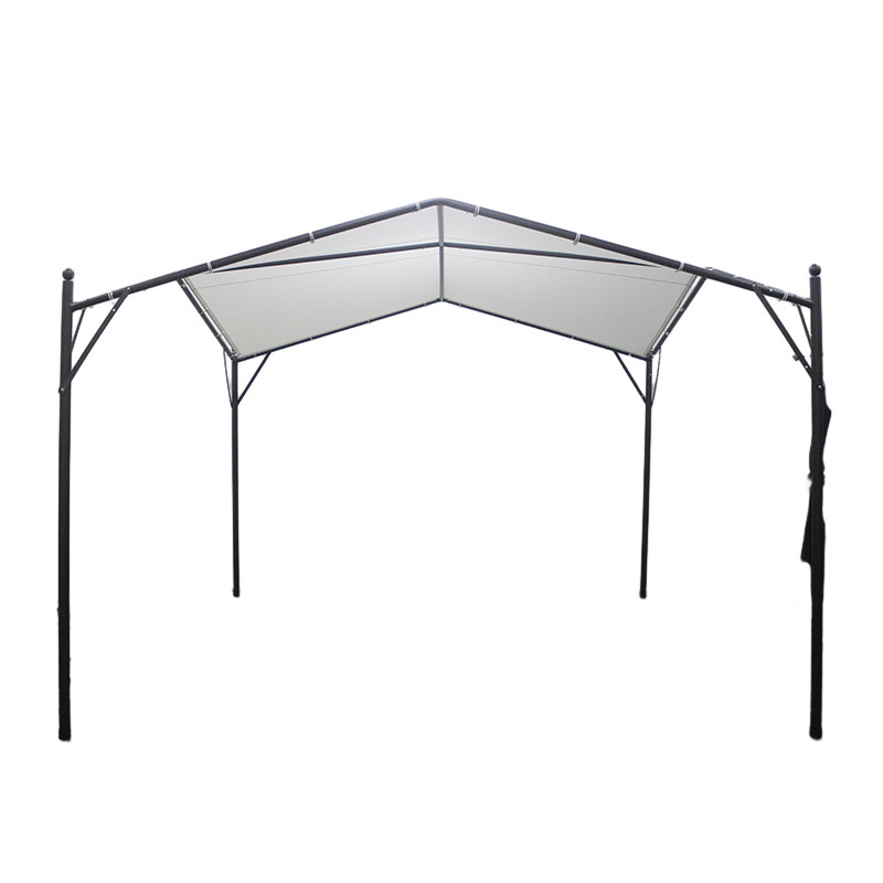 Pergola da giardino facile da assemblare Metal Leisure Eco-Friendly Gazebo all'aperto 3,5*3,5*2,7m