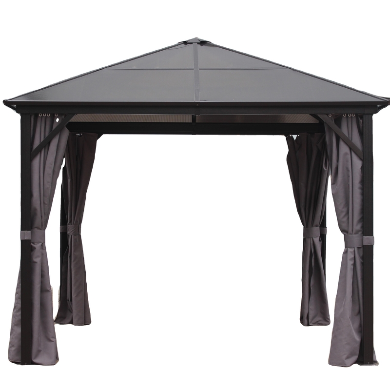 Acqua resistente portatile Alu. Gazebo Tenda PC Board Outdoor Gazebo Canopy Shelter 3X3X2.6M
